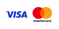 Visa, Mastercard (USD)